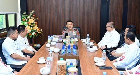 Kapolda Jambi Terima Audiensi Kanwil BPN Provinsi Jambi, Perkuat Sinergi Antar Instansi